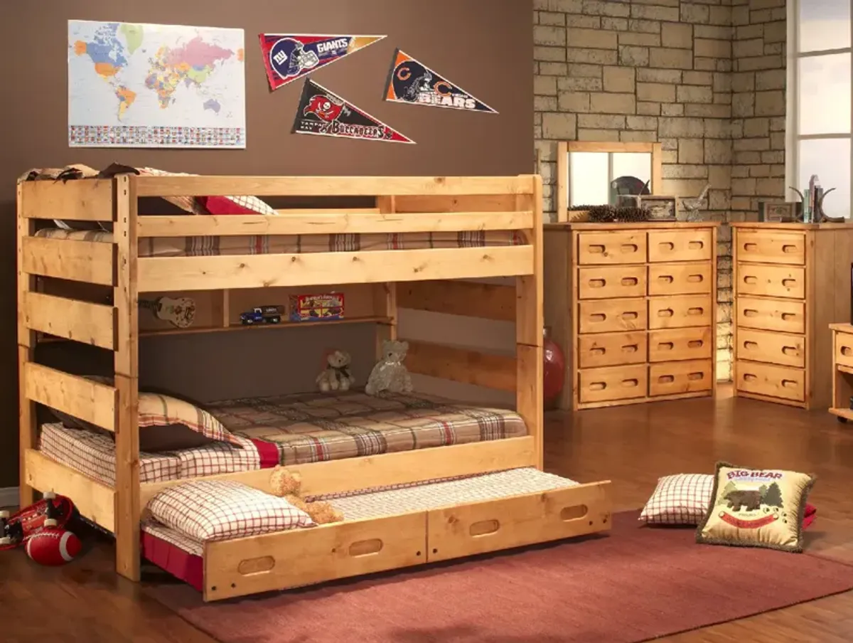 Bunkhouse Montana Sky Full Full Bunk Bed With Trundle