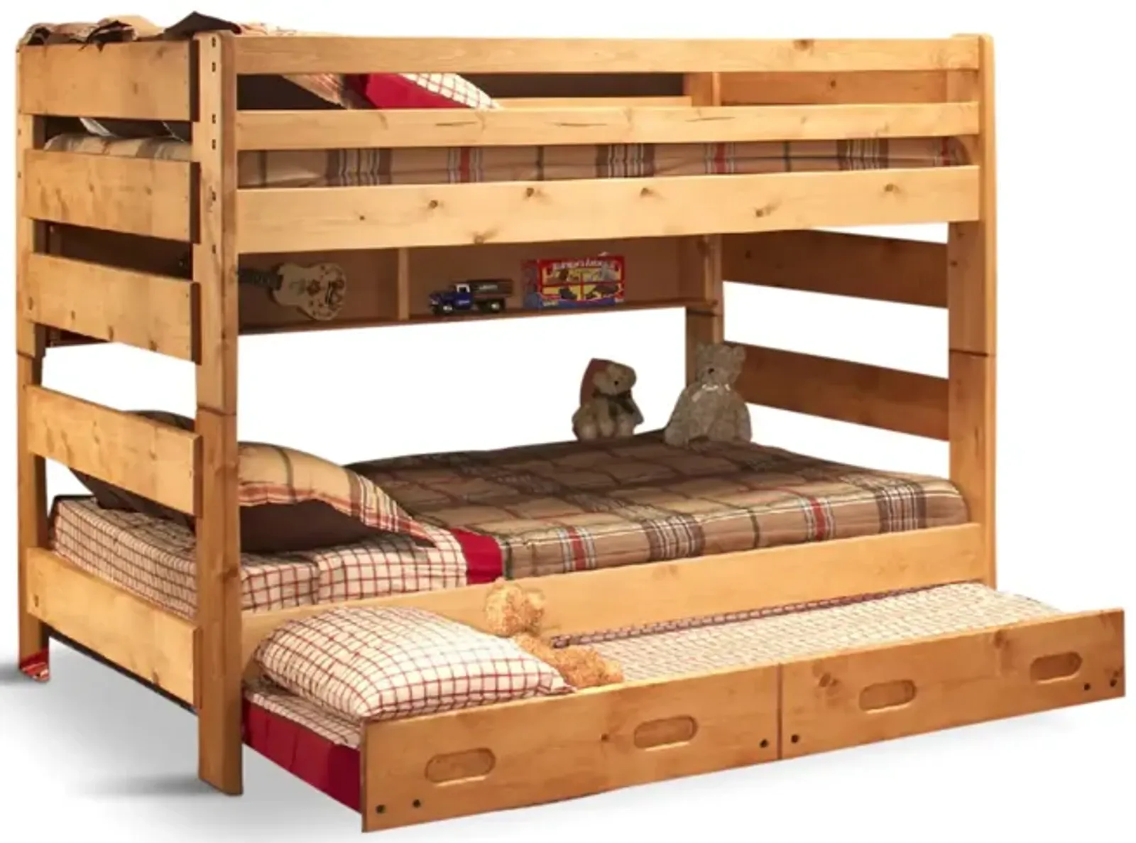 Bunkhouse Montana Sky Full Full Bunk Bed With Trundle