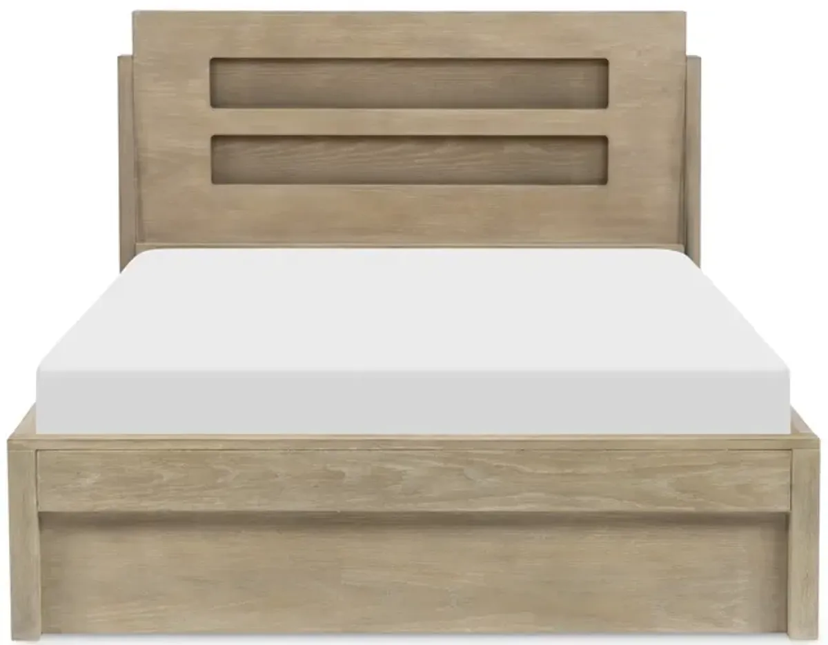 District Full Panel Bed