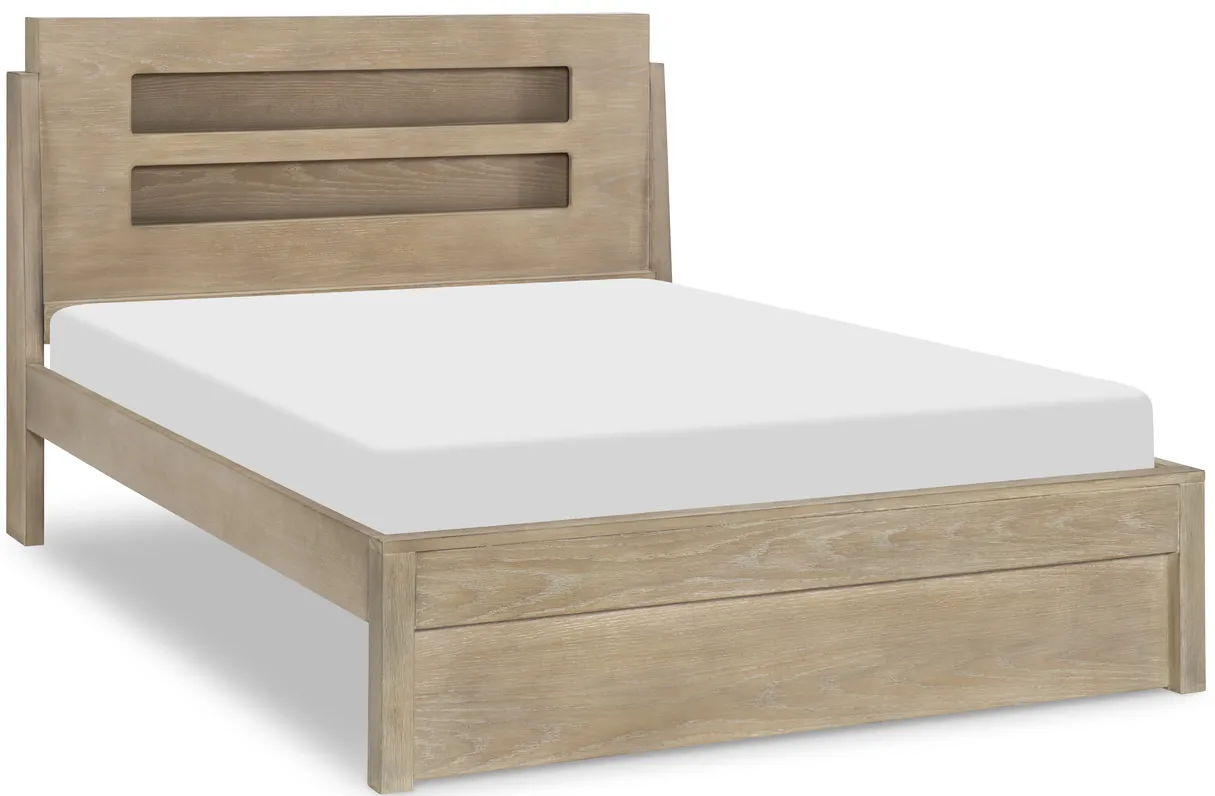 District Full Panel Bed