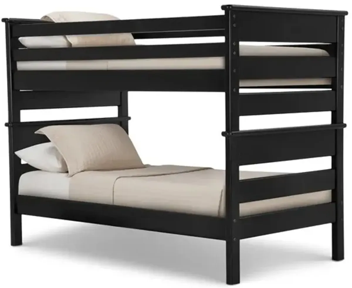 Laguna T T Bunk Bed - Black Cherry