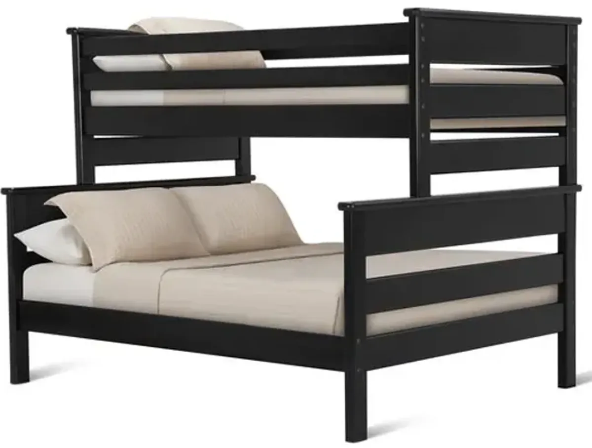 Laguna T F Bunk Bed - Black Cherry