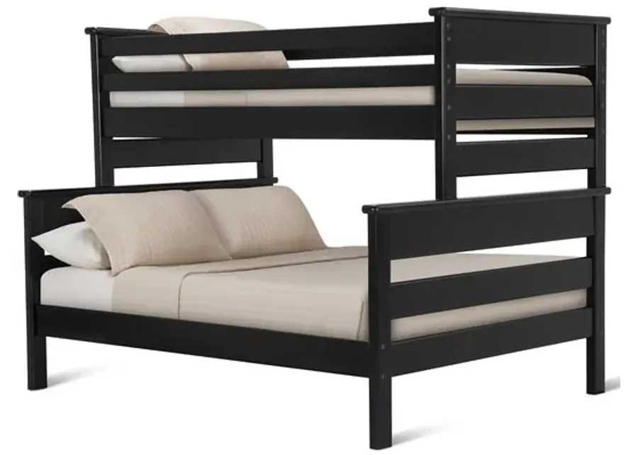 Laguna T F Bunk Bed - Black Cherry