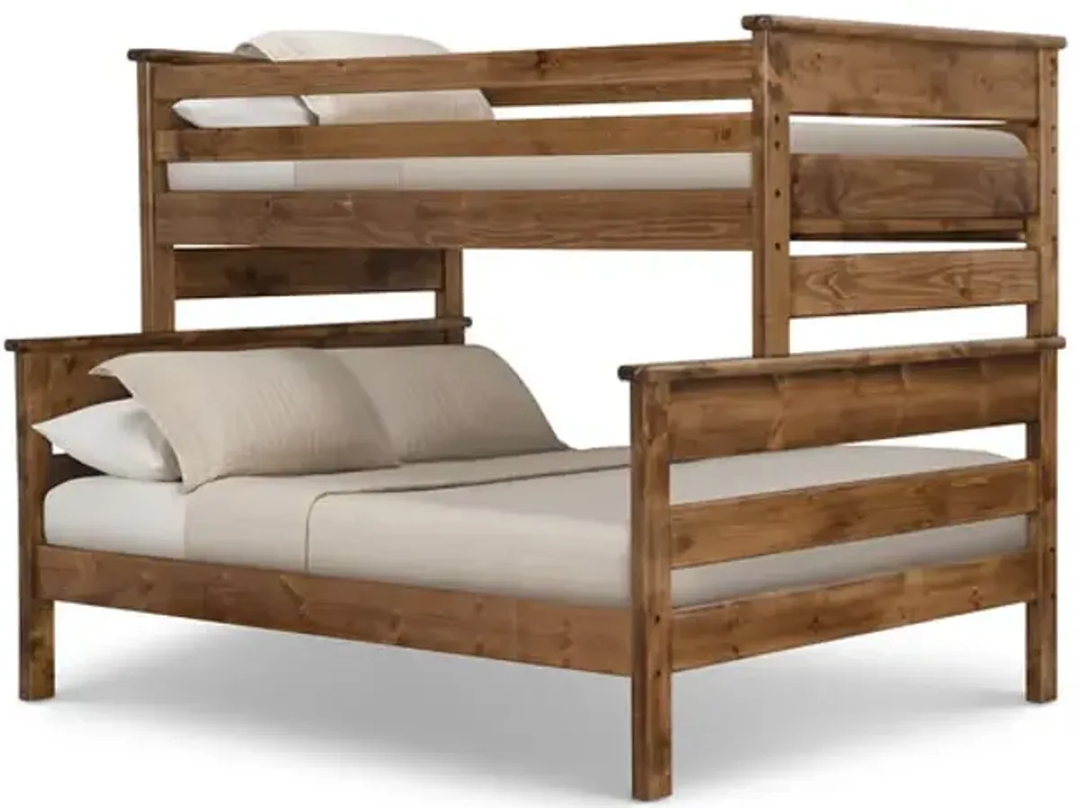 Laguna T F Bunk Bed - American Chestnut