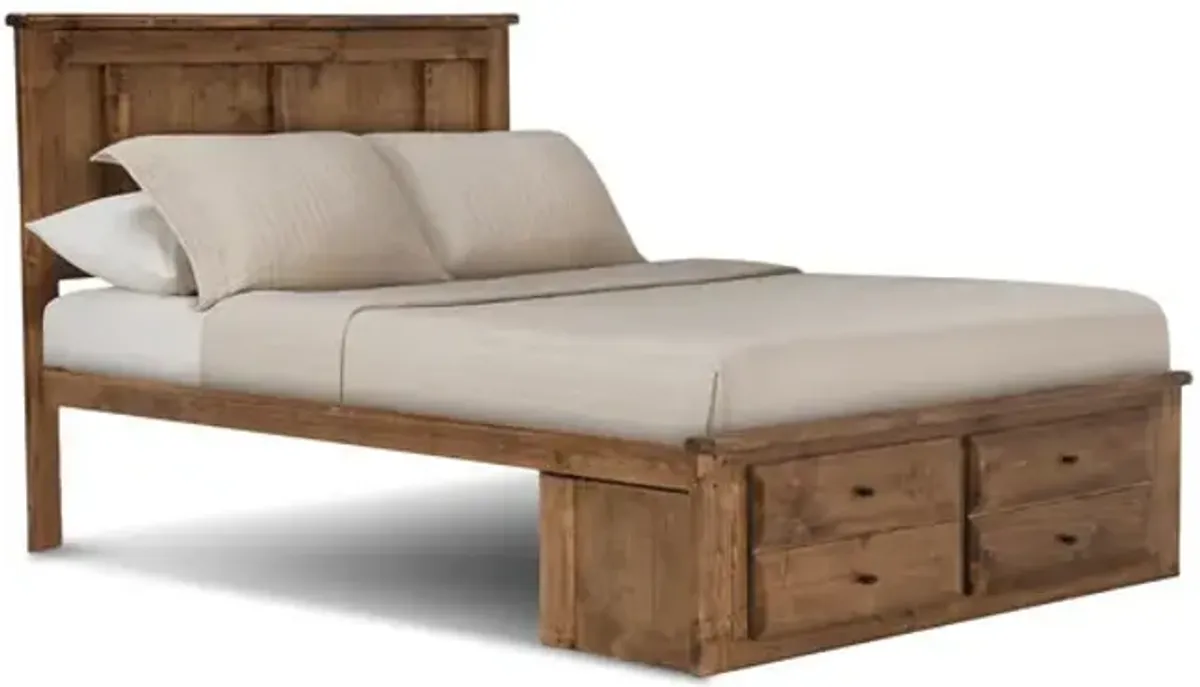 Laguna Full Platform Bed - American Chestnut