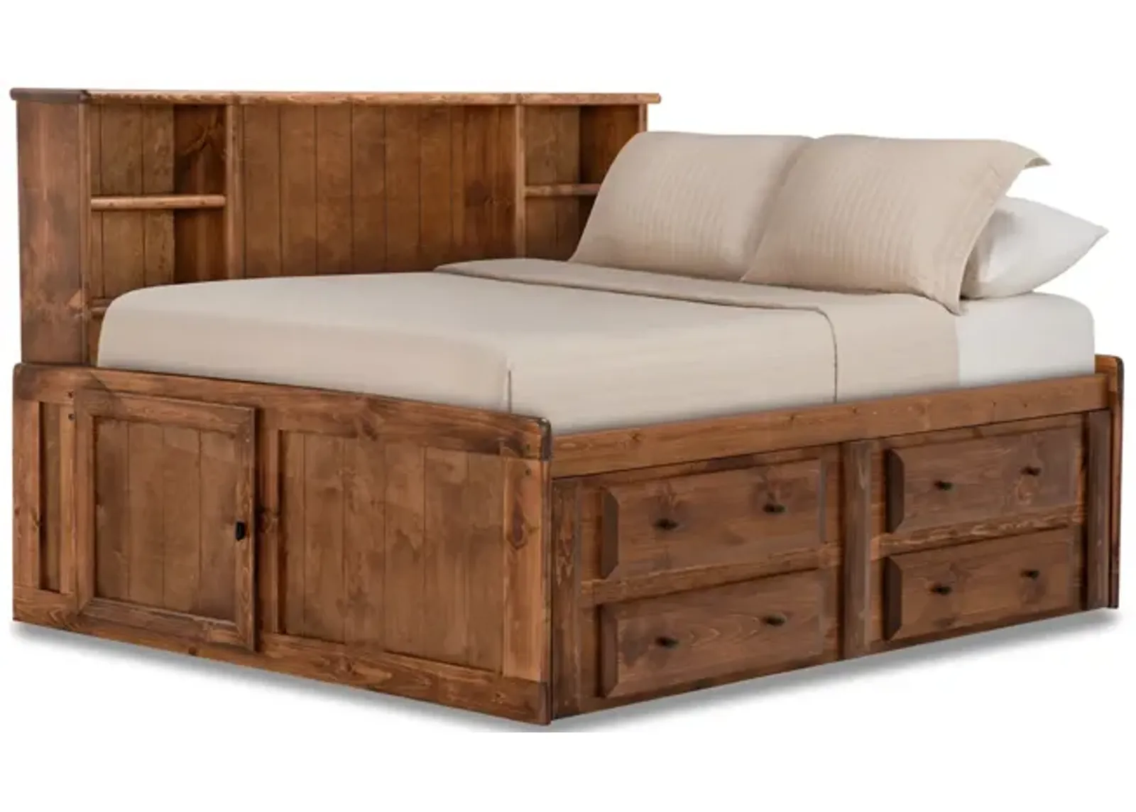 Laguna Full Roomsaver Bed - American Chestnut