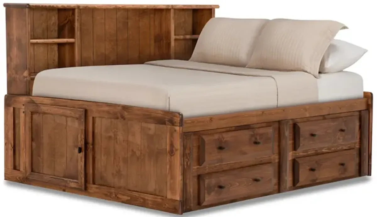 Laguna Full Roomsaver Bed - American Chestnut