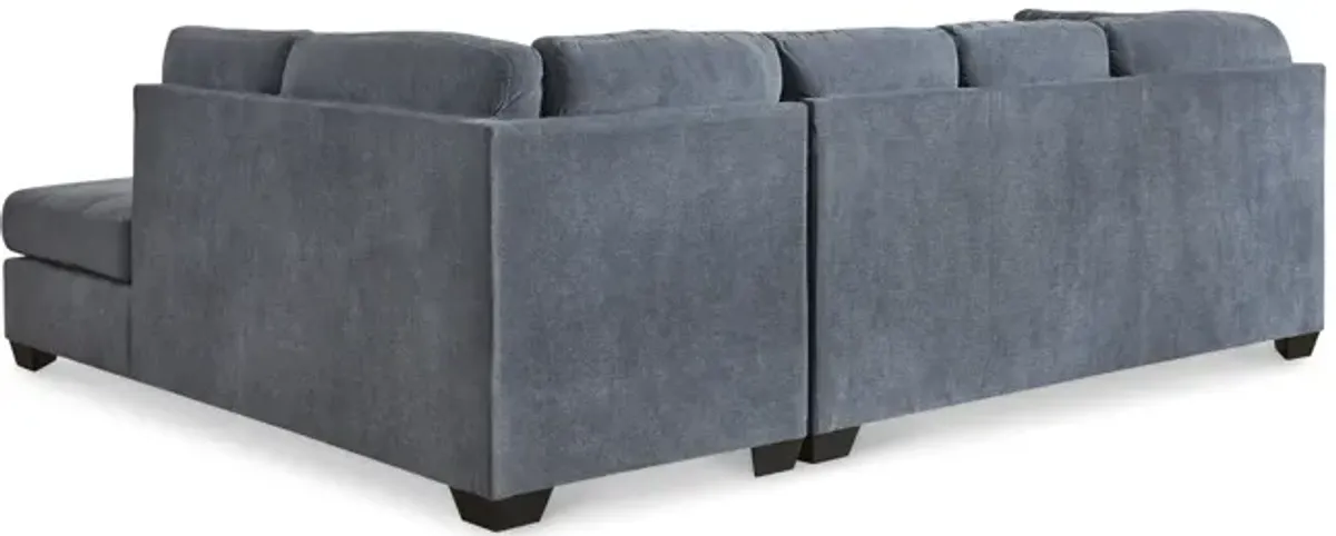 Cassidy Sectional with Right Chaise - Denim