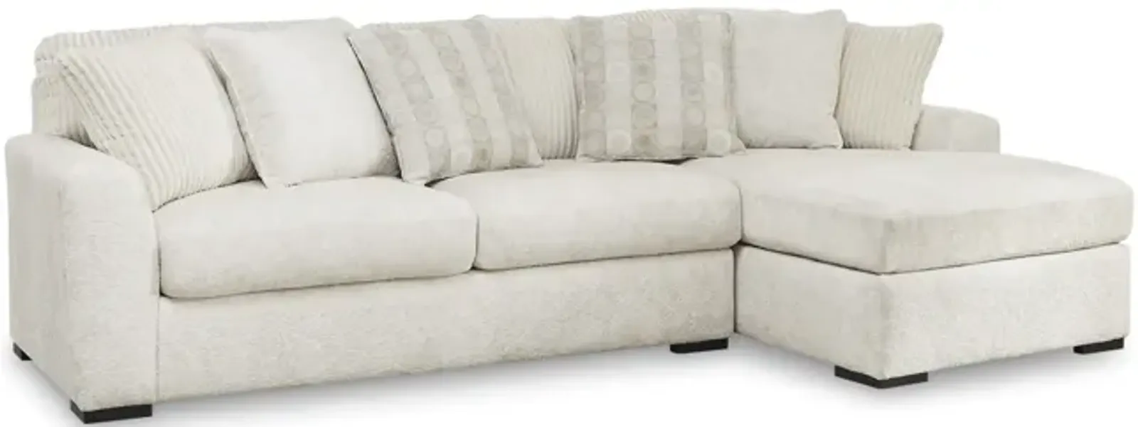 Polly 2 Piece Modular Sectional with Right Chaise