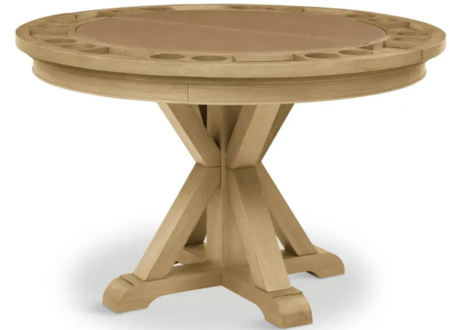 Rylie Round Table With Removable Game Top