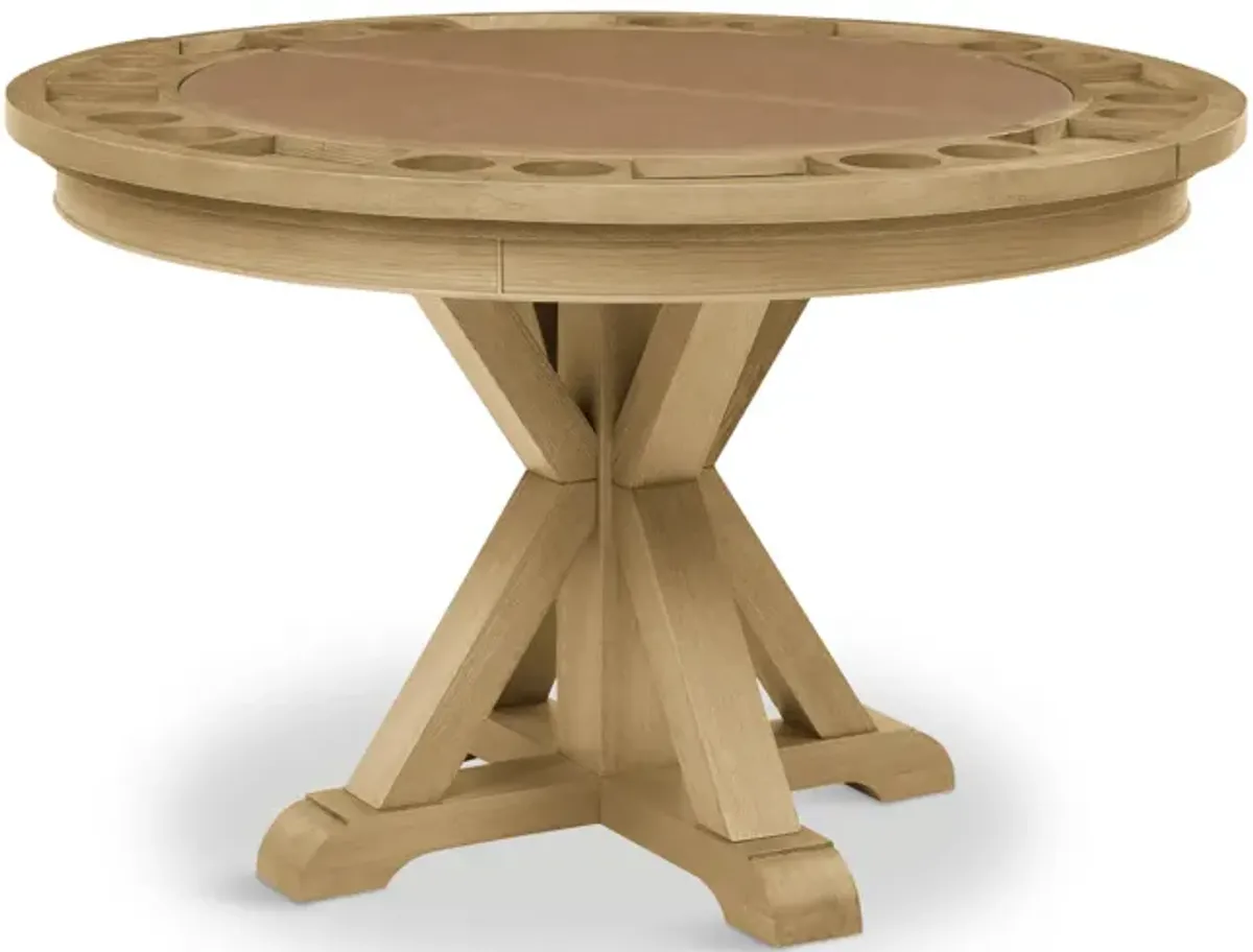 Rylie Round Table With Removable Game Top