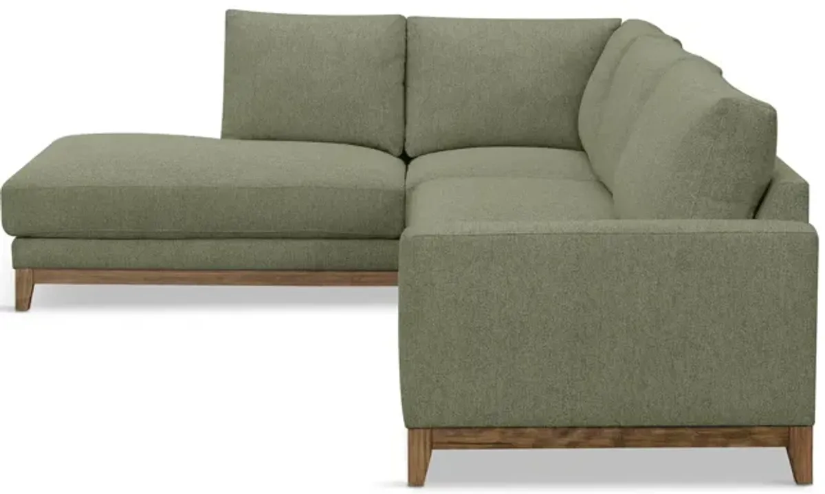 Madison Sectional With Left Chaise - Olivine