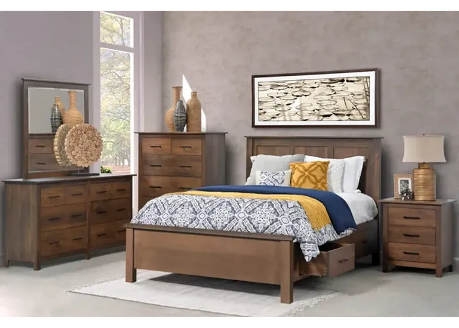 Williamsport Queen Storage Bed Suite