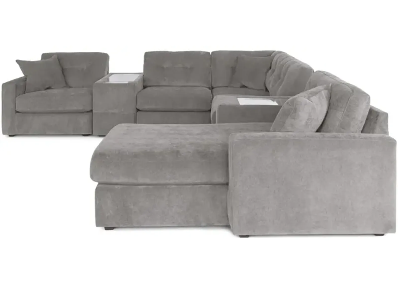 ModularOne 7 Piece Sectional - Granite