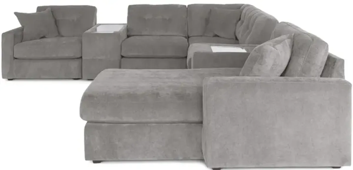 ModularOne 7 Piece Sectional - Granite