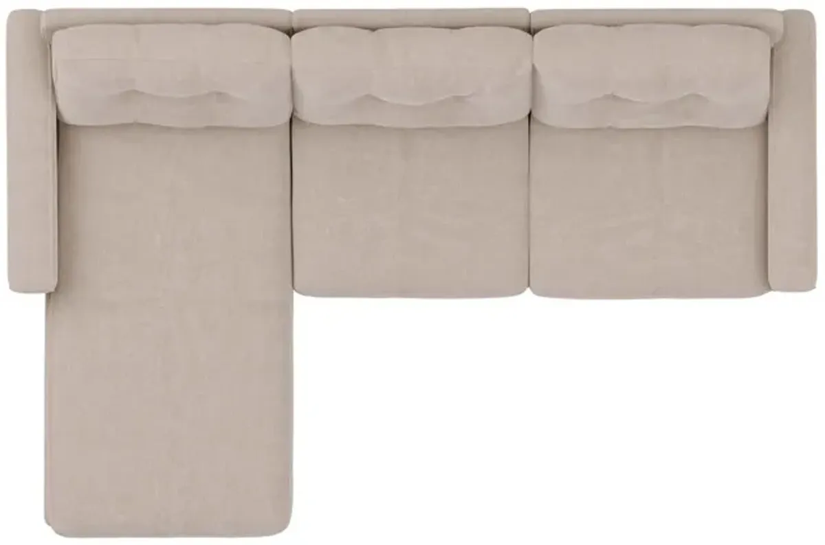 ModularOne 4 Piece Sectional - Stone