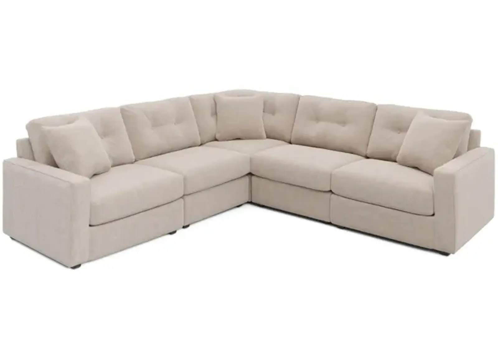 ModularOne 5 Piece Sectional - Stone