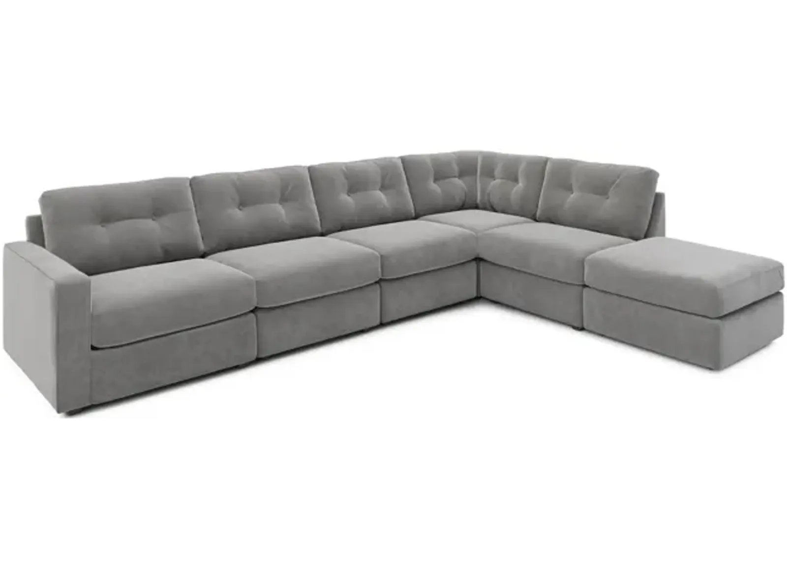 ModularOne 6 Piece Sectional - Granite