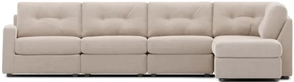 ModularOne 6 Piece Sectional - Stone