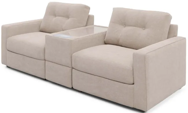 ModularOne 3 Piece Sectional - Stone