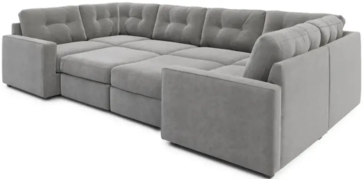 ModularOne 8 Piece Sectional - Granite