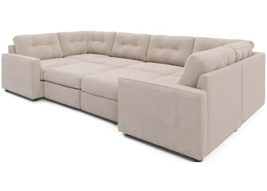 ModularOne 8 Piece Sectional - Stone