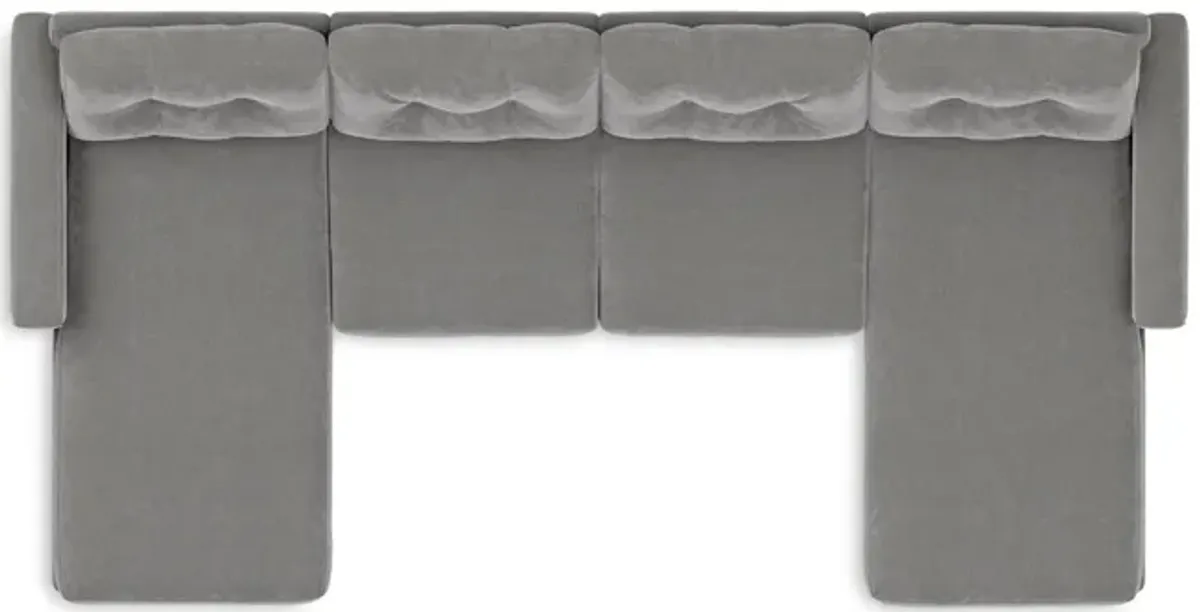 ModularOne 4 Piece Sectional - Granite