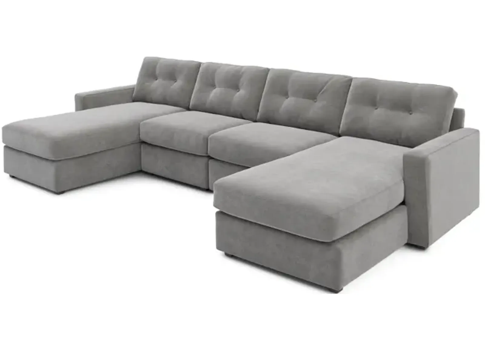 ModularOne 4 Piece Sectional - Granite