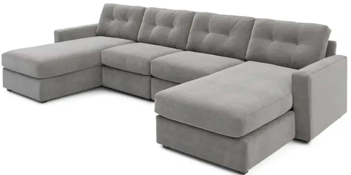 ModularOne 4 Piece Sectional - Granite