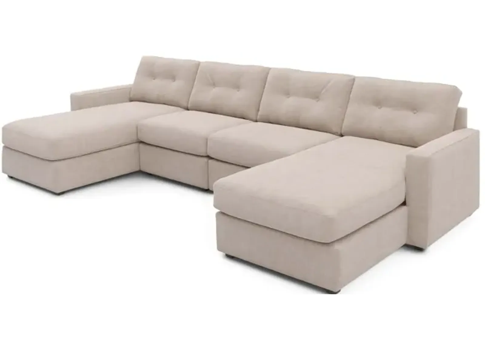 ModularOne 4 Piece Sectional - Stone