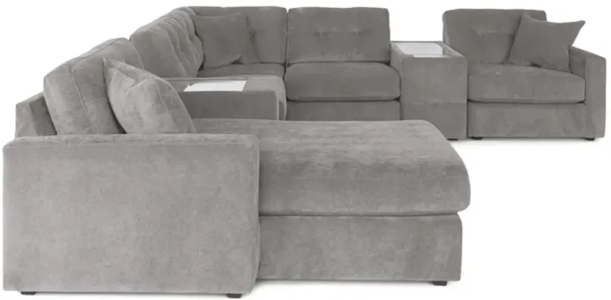 ModularOne 7 Piece Sectional - Granite