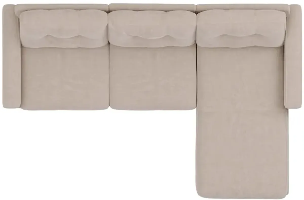 ModularOne 4 Piece Sectional - Stone