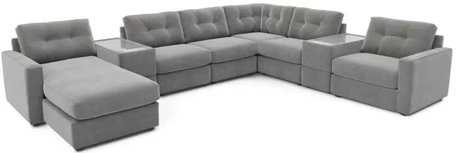 ModularOne 8 Piece Sectional - Granite