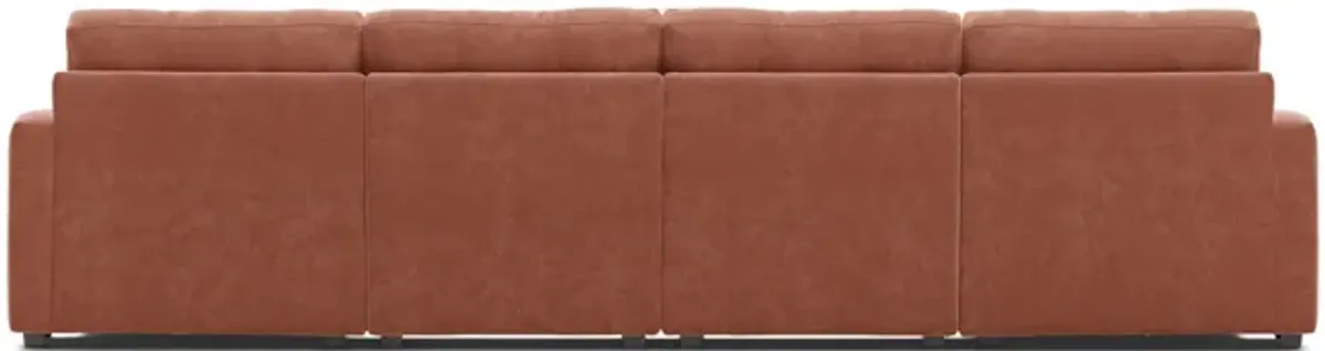 ModularOne 4 Piece Sectional - Cantaloupe