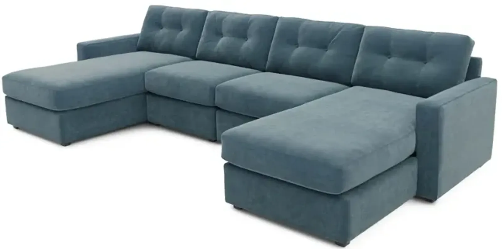 ModularOne 4 Piece Sectional - Teal