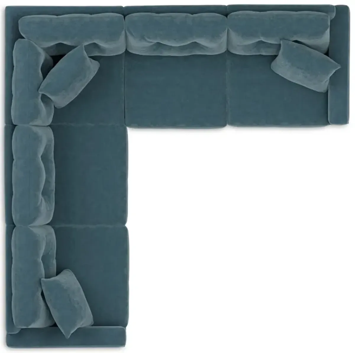 ModularOne 5 Piece Sectional - Teal