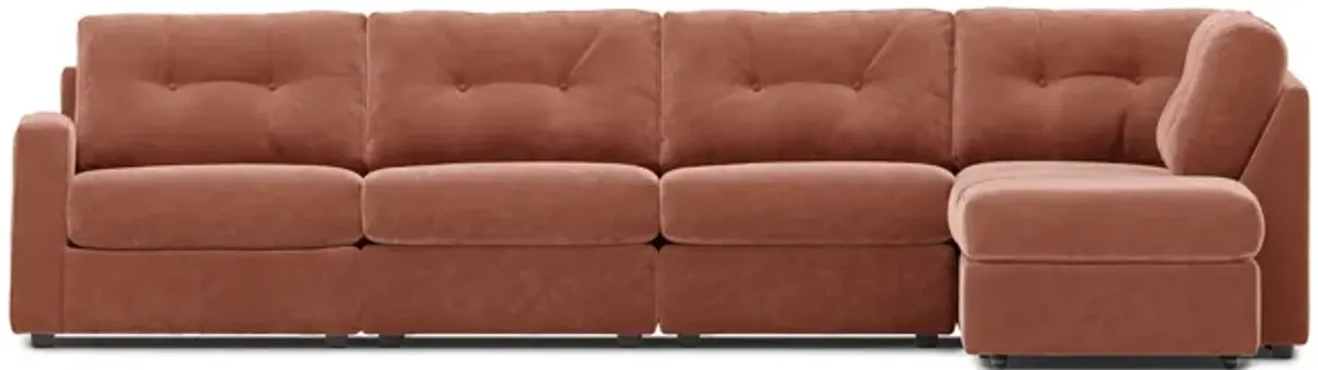 ModularOne 6 Piece Sectional - Cantaloupe