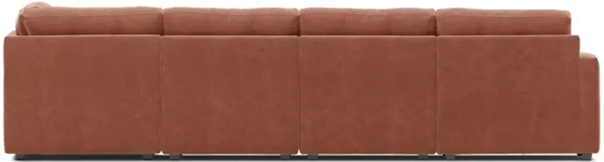 ModularOne 6 Piece Sectional - Cantaloupe