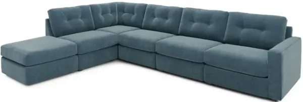 ModularOne 6 Piece Sectional - Teal