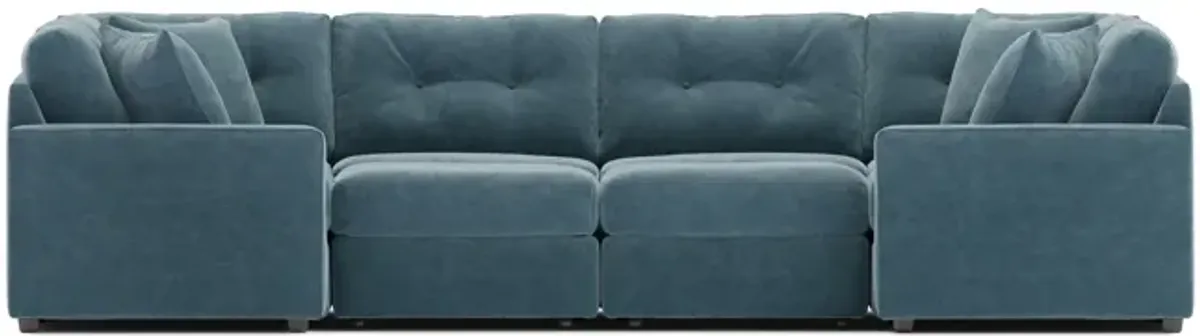 ModularOne 8 Piece Sectional - Teal