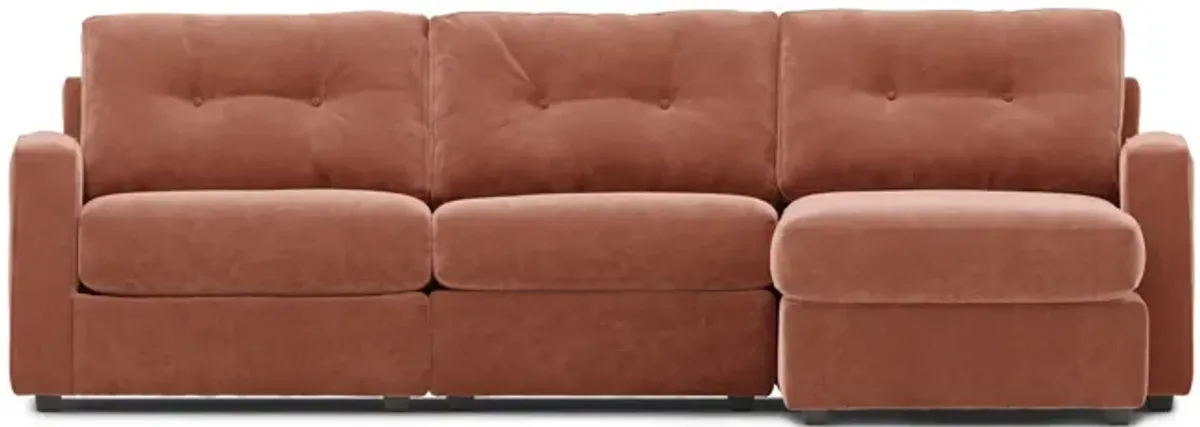 ModularOne 3 Piece Sectional - Cantaloupe