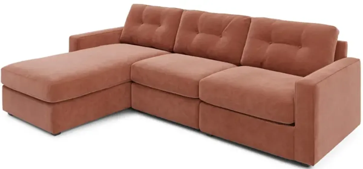 ModularOne 3 Piece Sectional - Cantaloupe