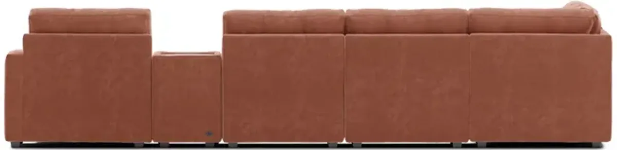 ModularOne 8 Piece Sectional - Cantaloupe