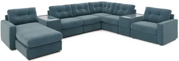 ModularOne 8 Piece Sectional - Teal