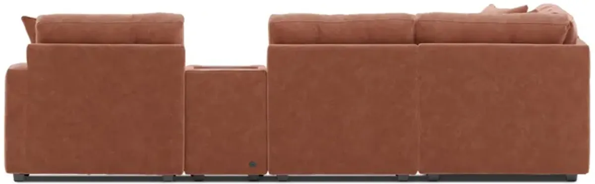 ModularOne 7 Piece Sectional - Cantaloupe