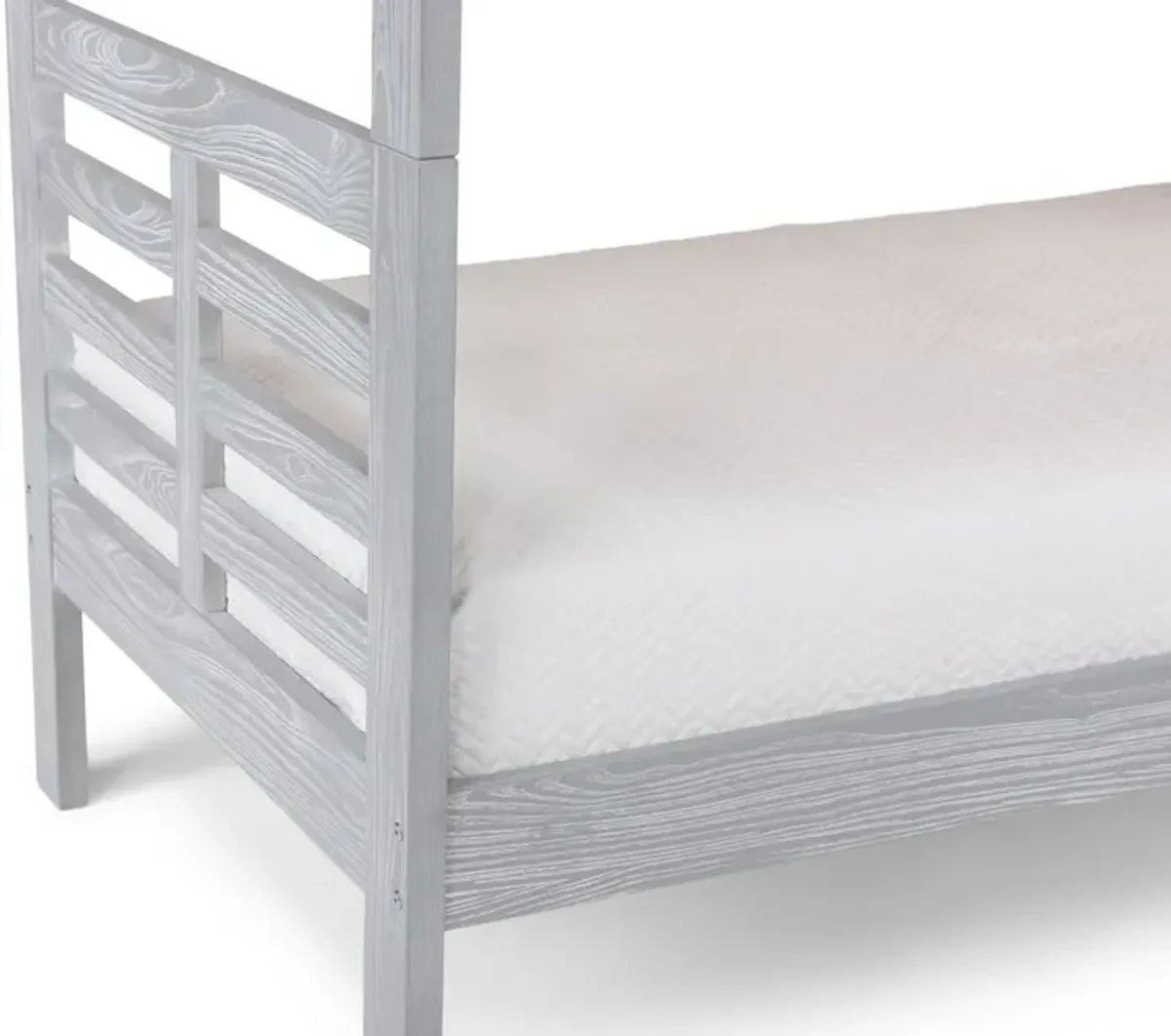 Skyler Twin Twin Bunk - Aspen Grey