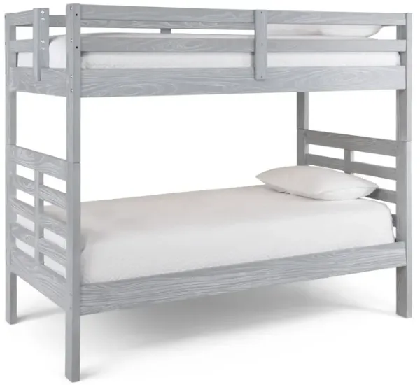 Skyler Twin Twin Bunk - Grey