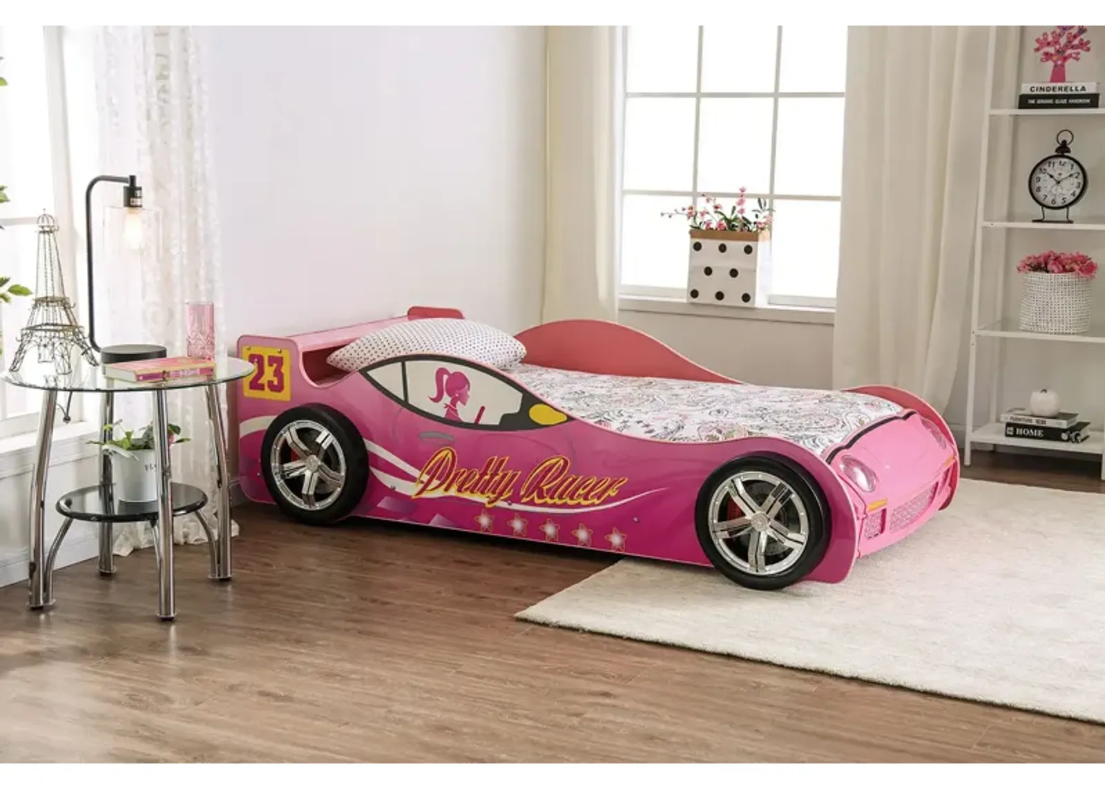 Pretty Girl Car Twin Bed  