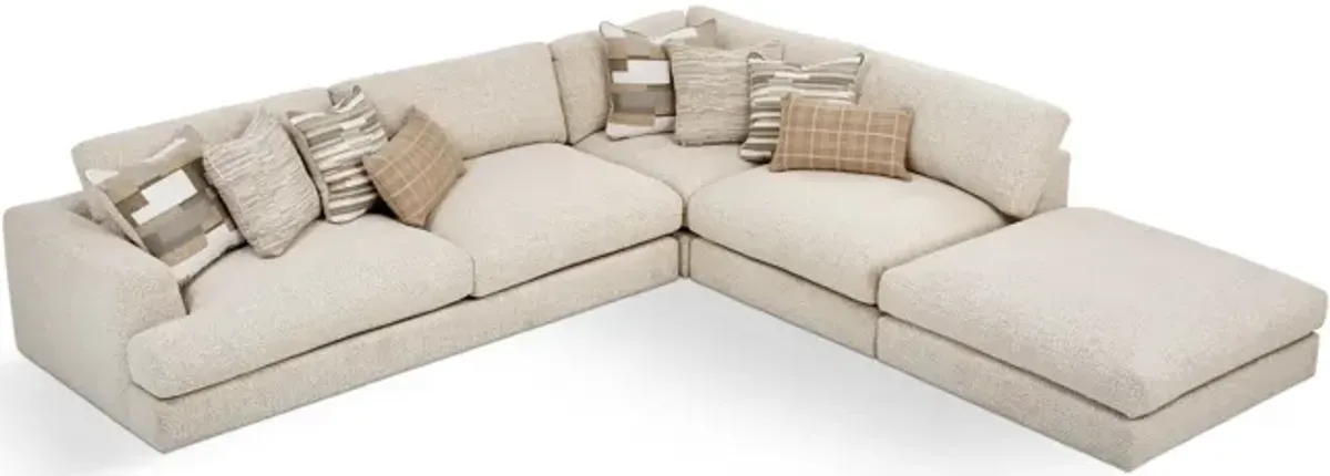 Montecito 4 Piece Modular Sectional - Left Arm Sofa