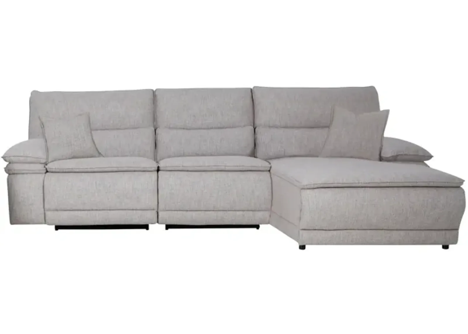 Leo 3 Piece Modular Sectional - Right Arm Chaise